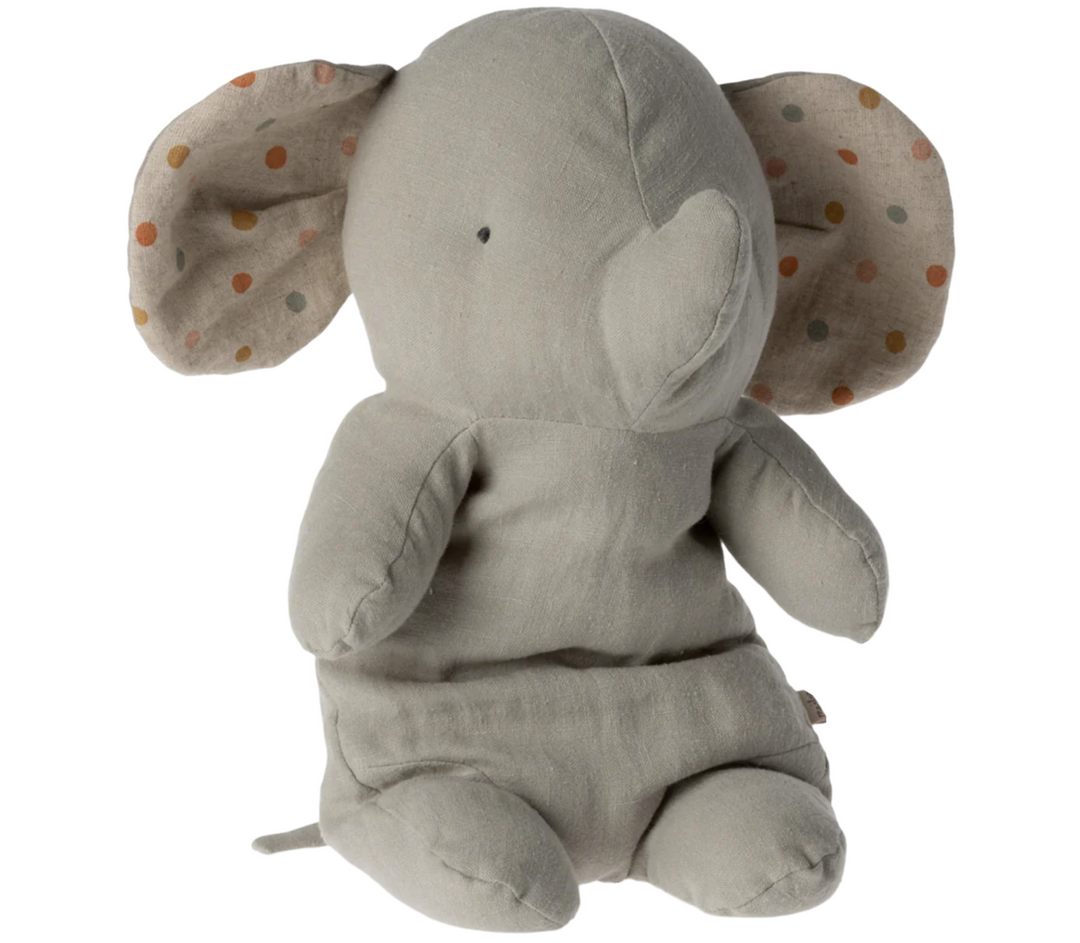 Safari Friends, Medium Elephant in Grey