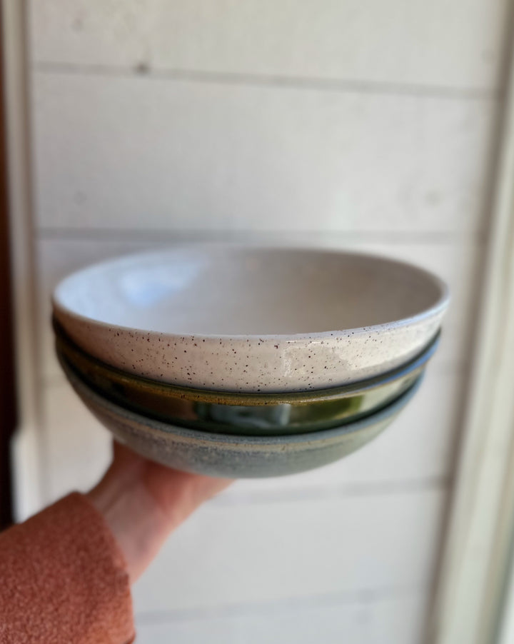 9" Large Platebowl, 4 Colors | Made in MI