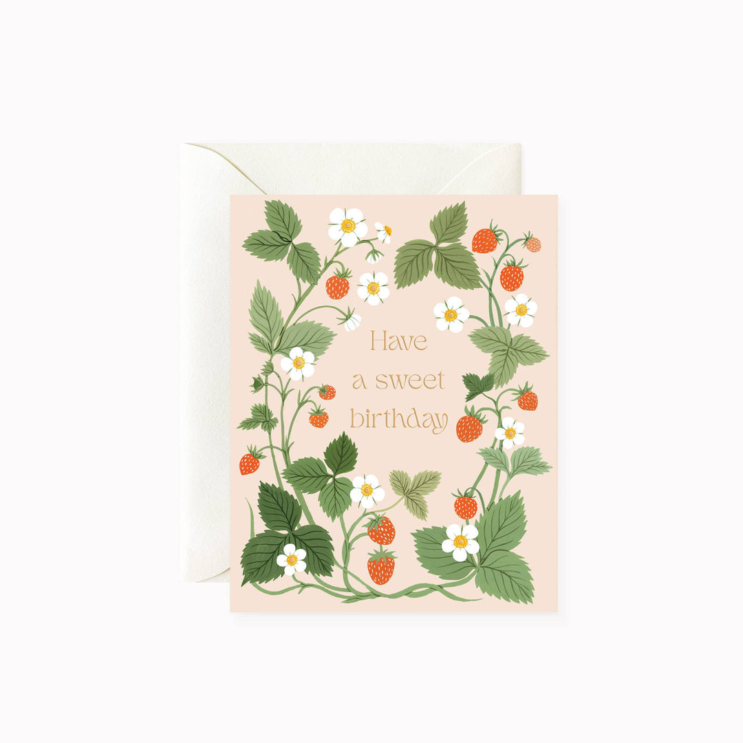 Sweet Birthday Greeting Card