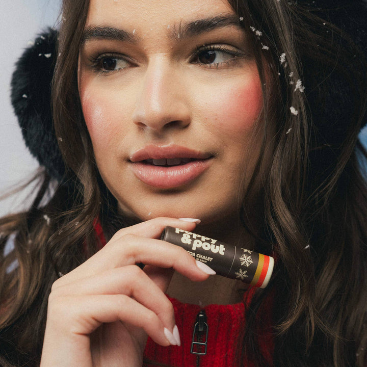 Limited Edition Lip Balm, Retro Ski, Cocoa Chalet