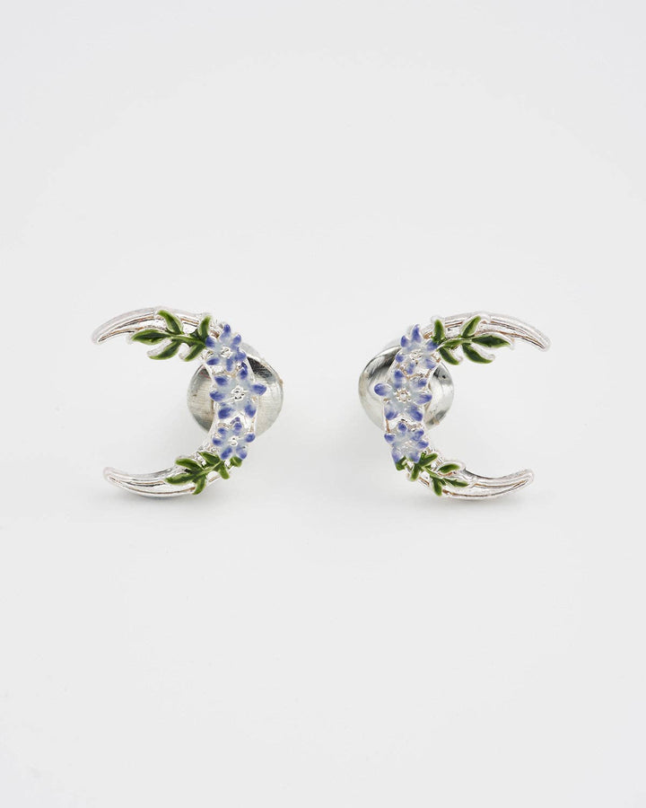 Nightshade Moon Stud Earrings