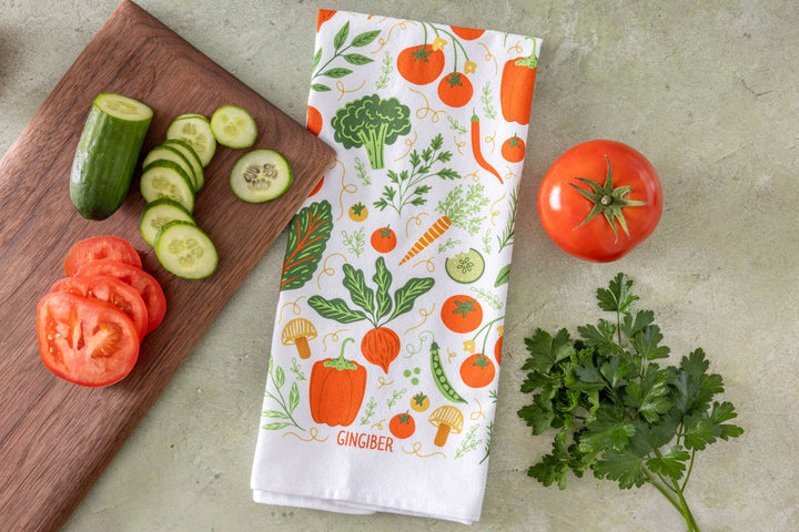 Veggie Tea Towel