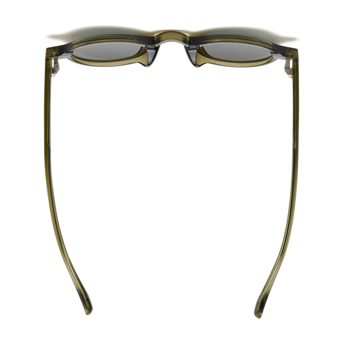 Tanner| Transparent Olive Green | Smoky Lens