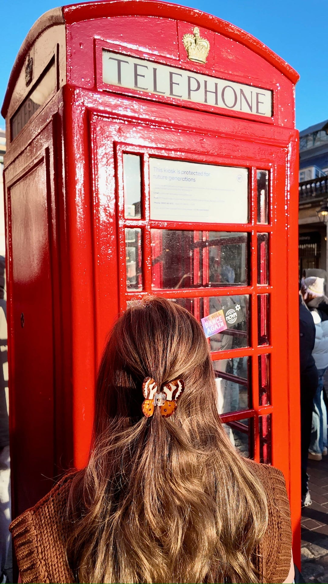 Tiger Moth Claw Clip