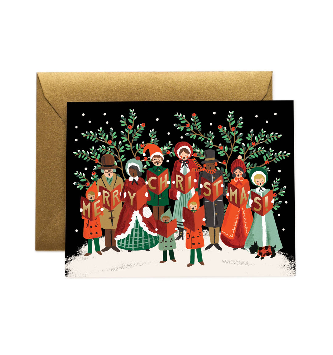 Boxed Set of Christmas Carolers Cards