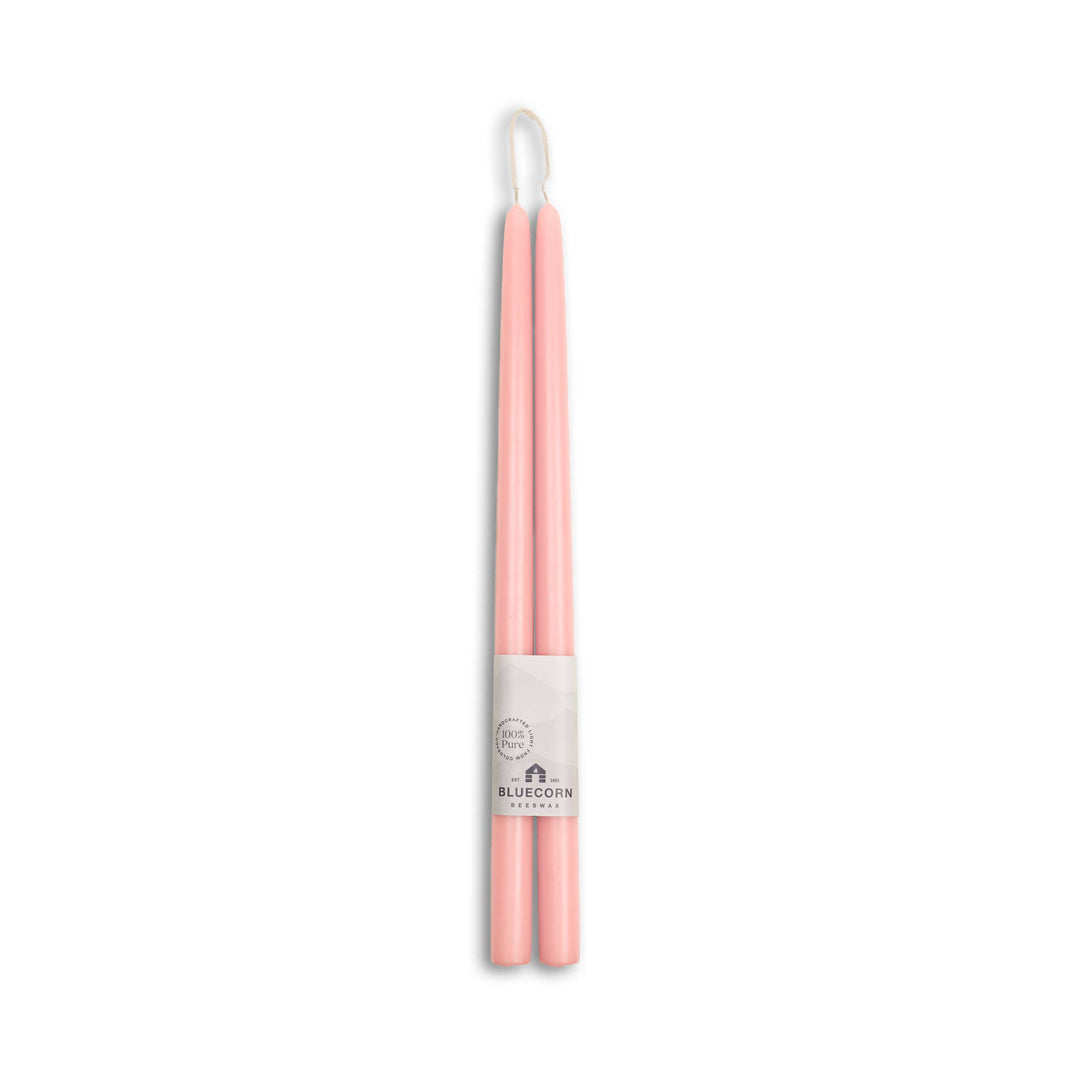 Sky Blue Beeswax Tapers, 3 Sizes