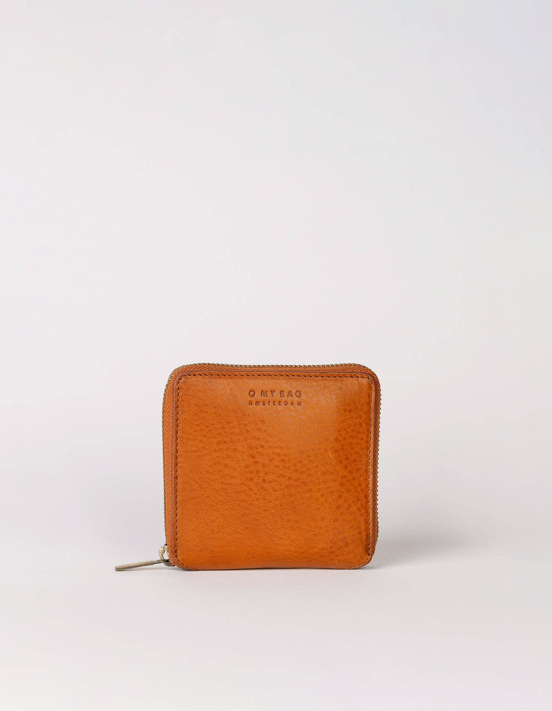 Sonny Square Wallet, Cognac Stromboli Leather
