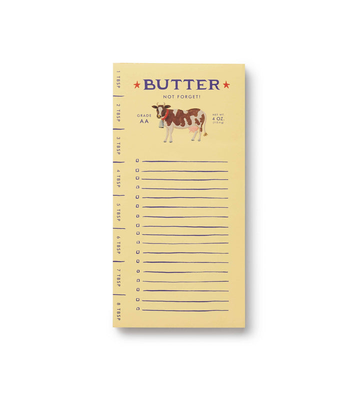 Butter Not Forget Market Pad