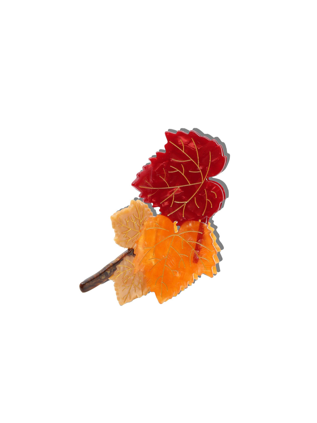 Japanese Maple Branch Claw Hair Clip, Hand Painted | Eco-Friendly
