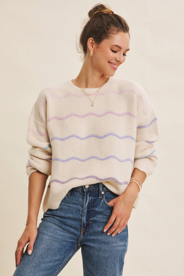 Ombre Wool Blend Sweater