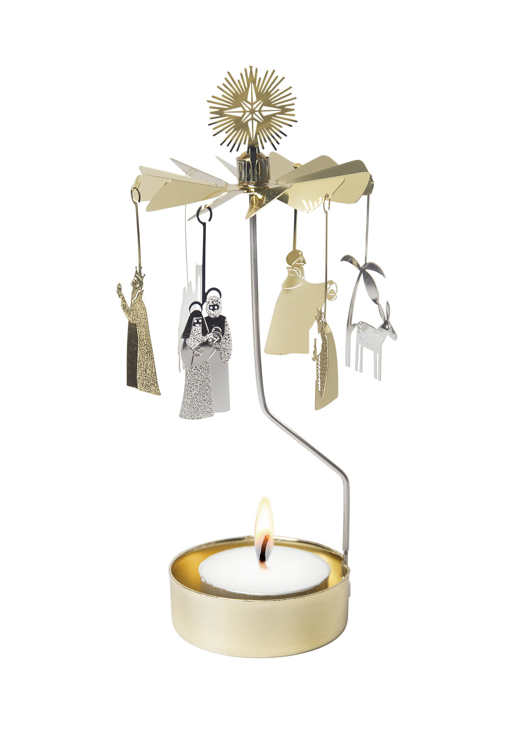 Star of Bethlehem Rotary Candleholder