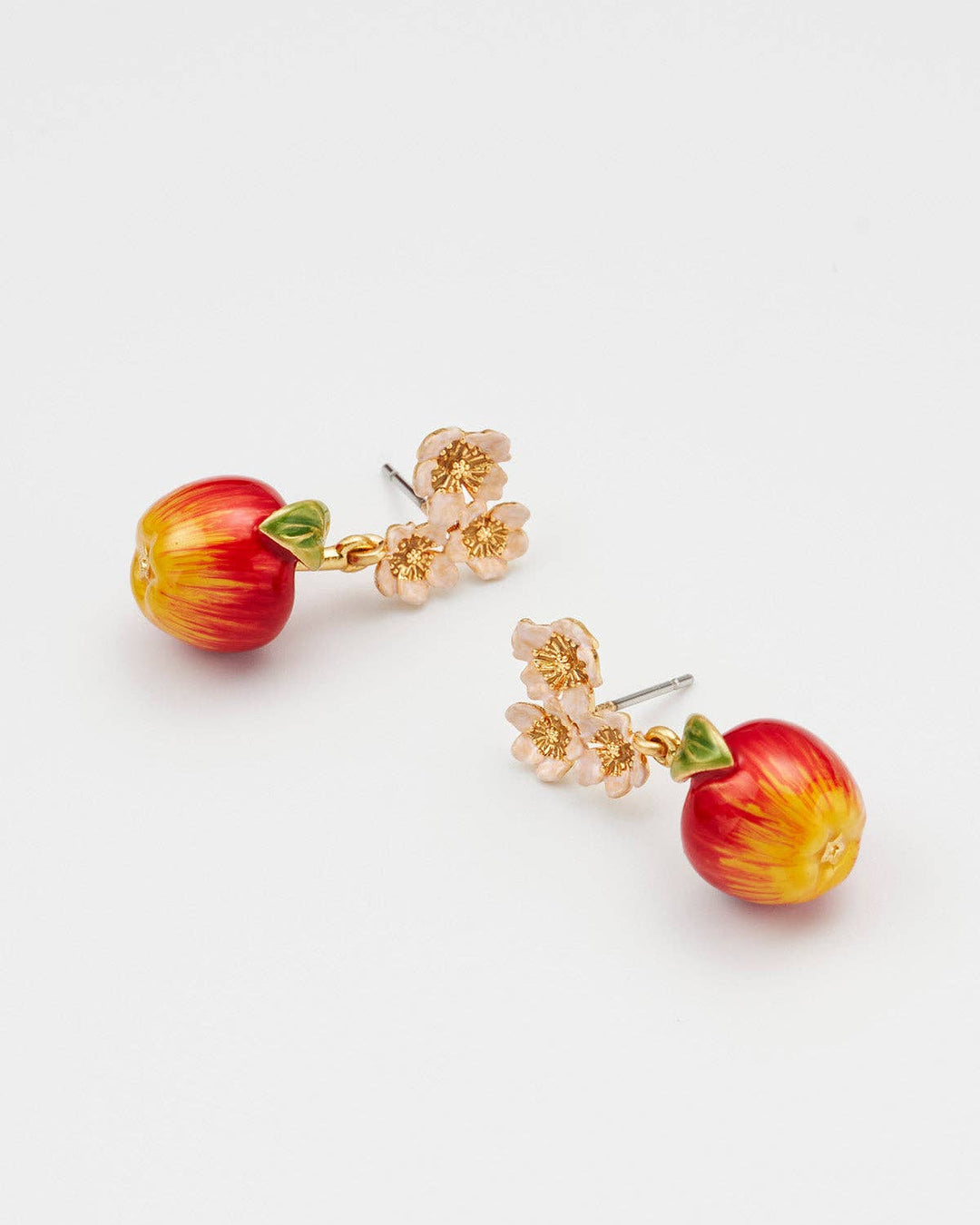 Apple Blossom Drop Earrings