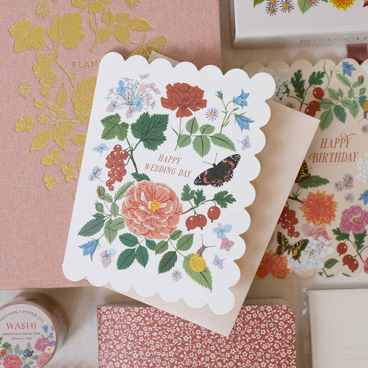 REVERIE HAPPY WEDDING DAY | greeting card