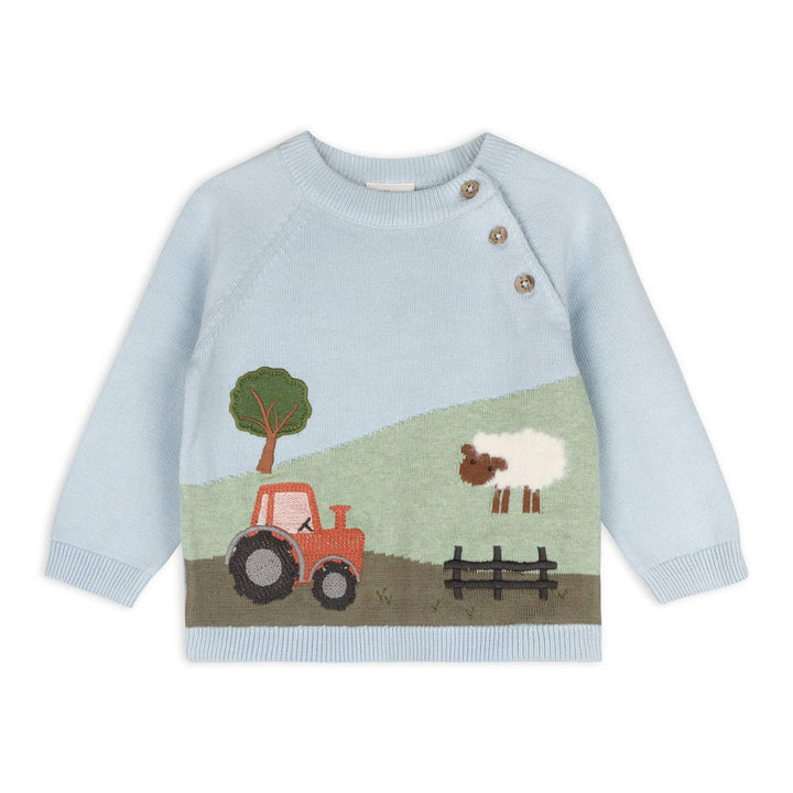 Farm Sheep Sweater Knit Pullover