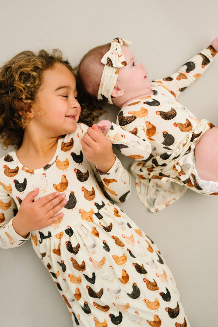 Backyard Chickens Bamboo Dress
