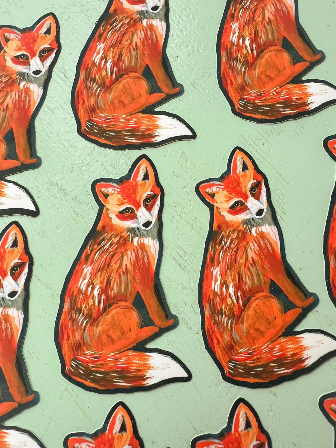 Red Fox Sticker