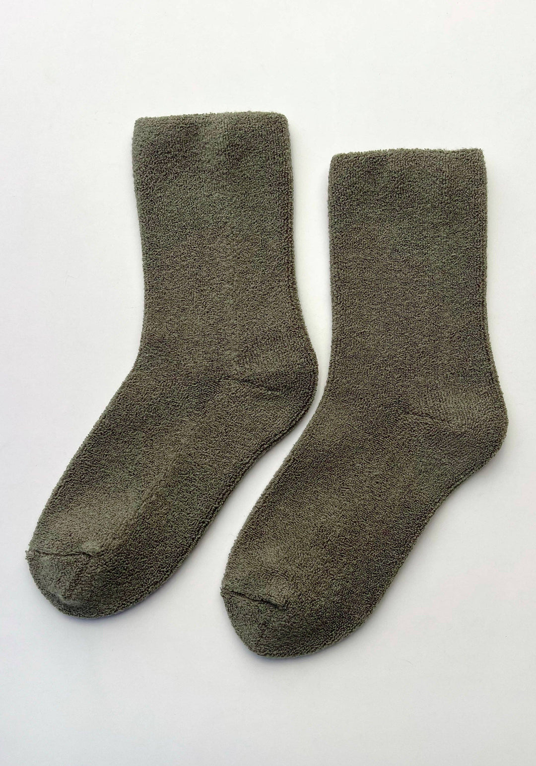 Cloud Socks in Muted Sage
