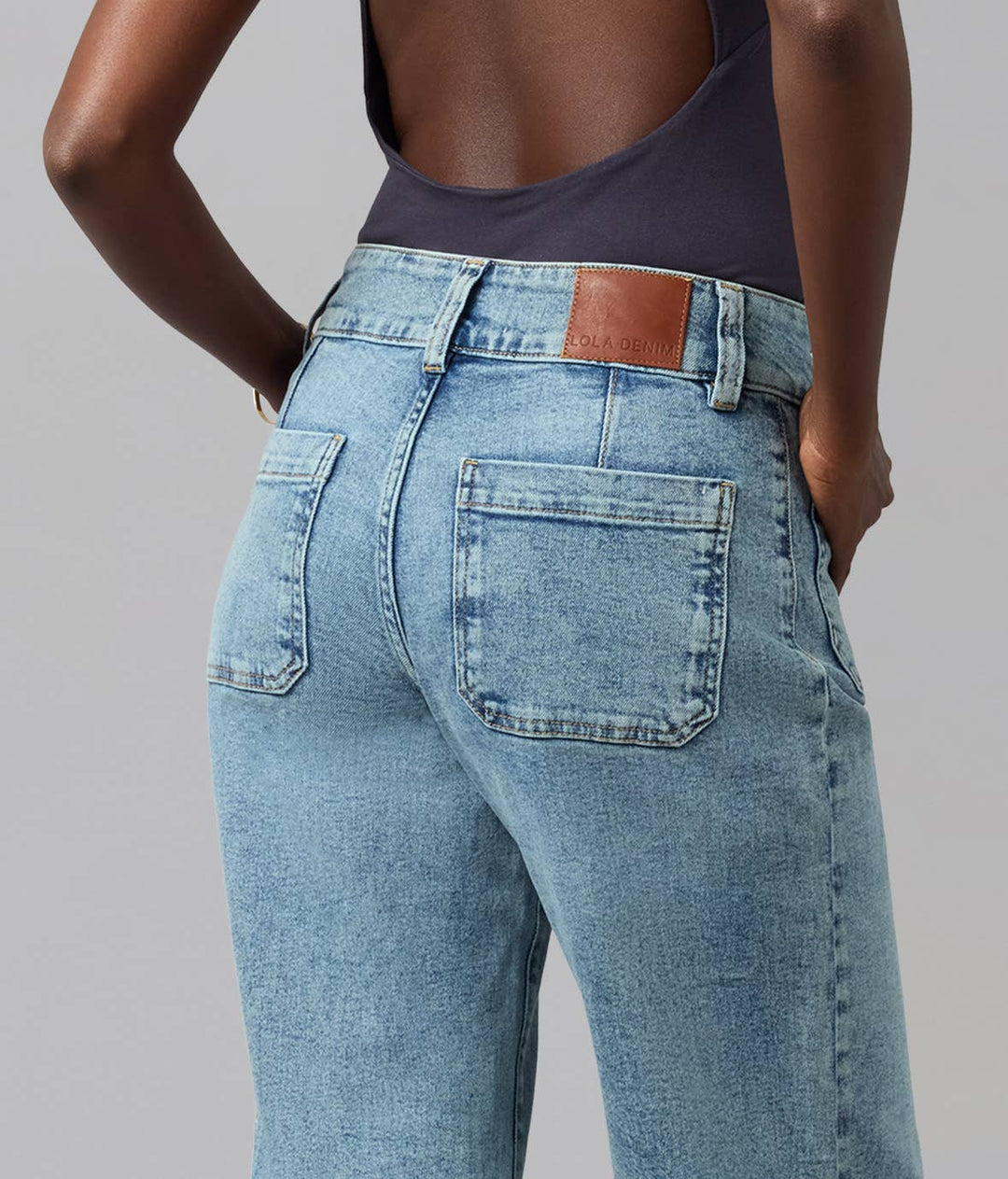 Colette High Rise Wide Leg Jeans