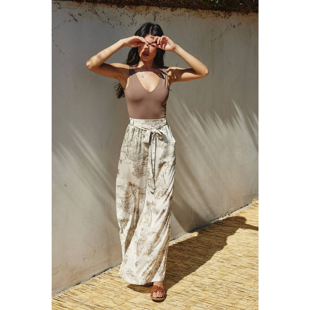 Bar Harbor Looped Belt Pants