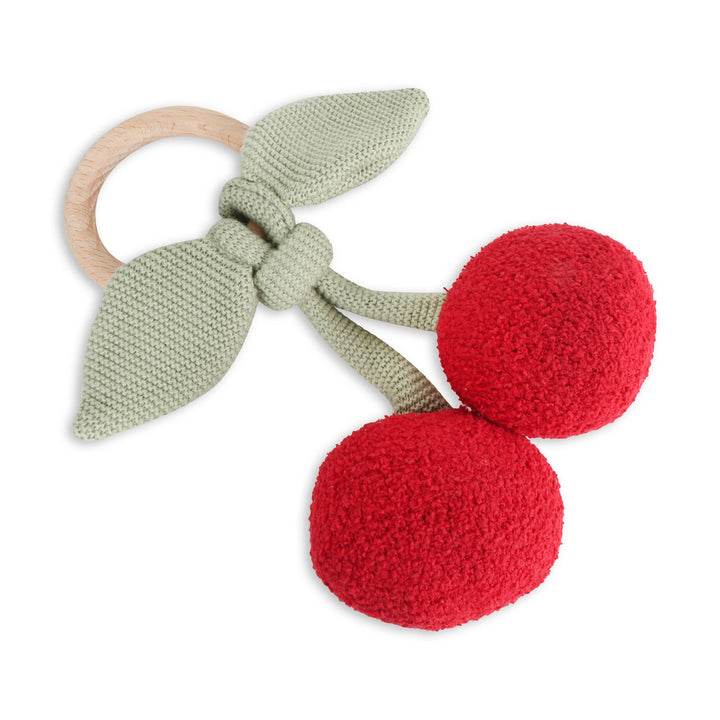 Cherry Orchard Baby Blanket + Rattle Gift Set