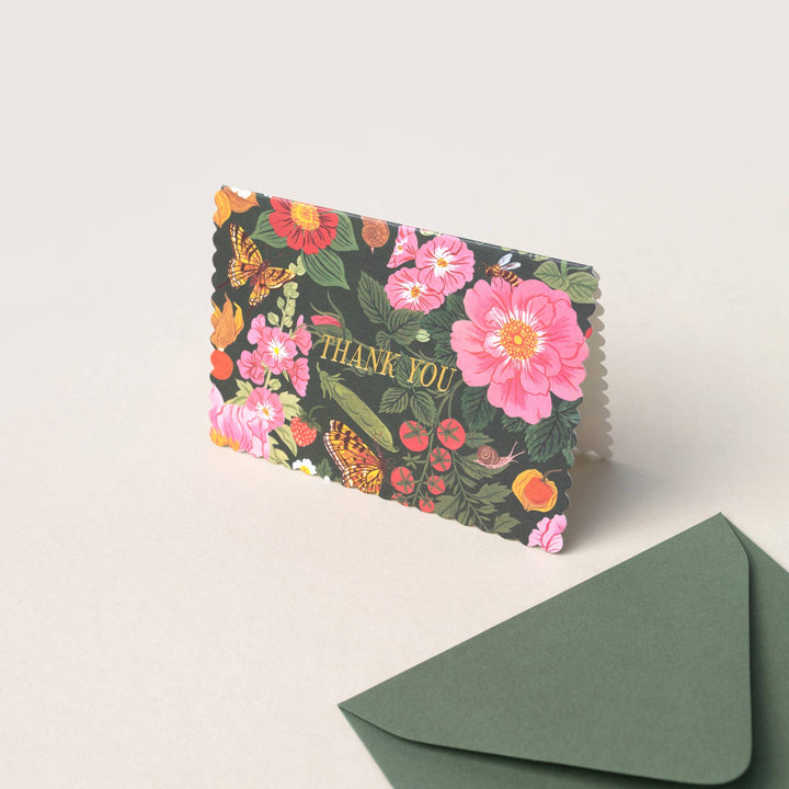 Garden Bloom Thank You Card