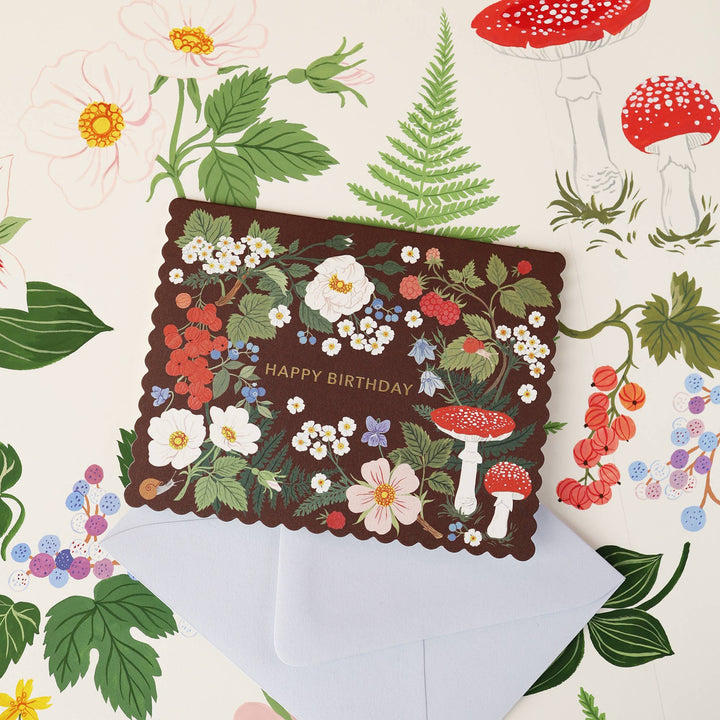 Woodland Birthday Greeting Card
