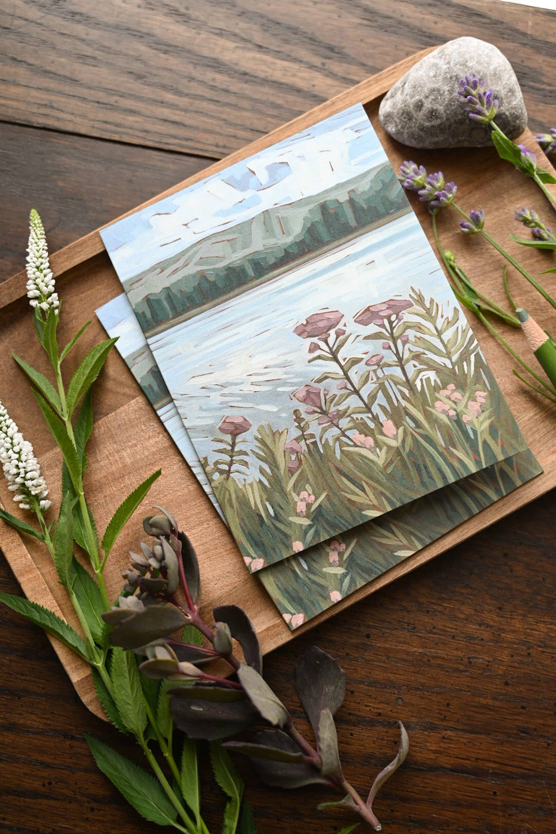 Lake Note Card Set