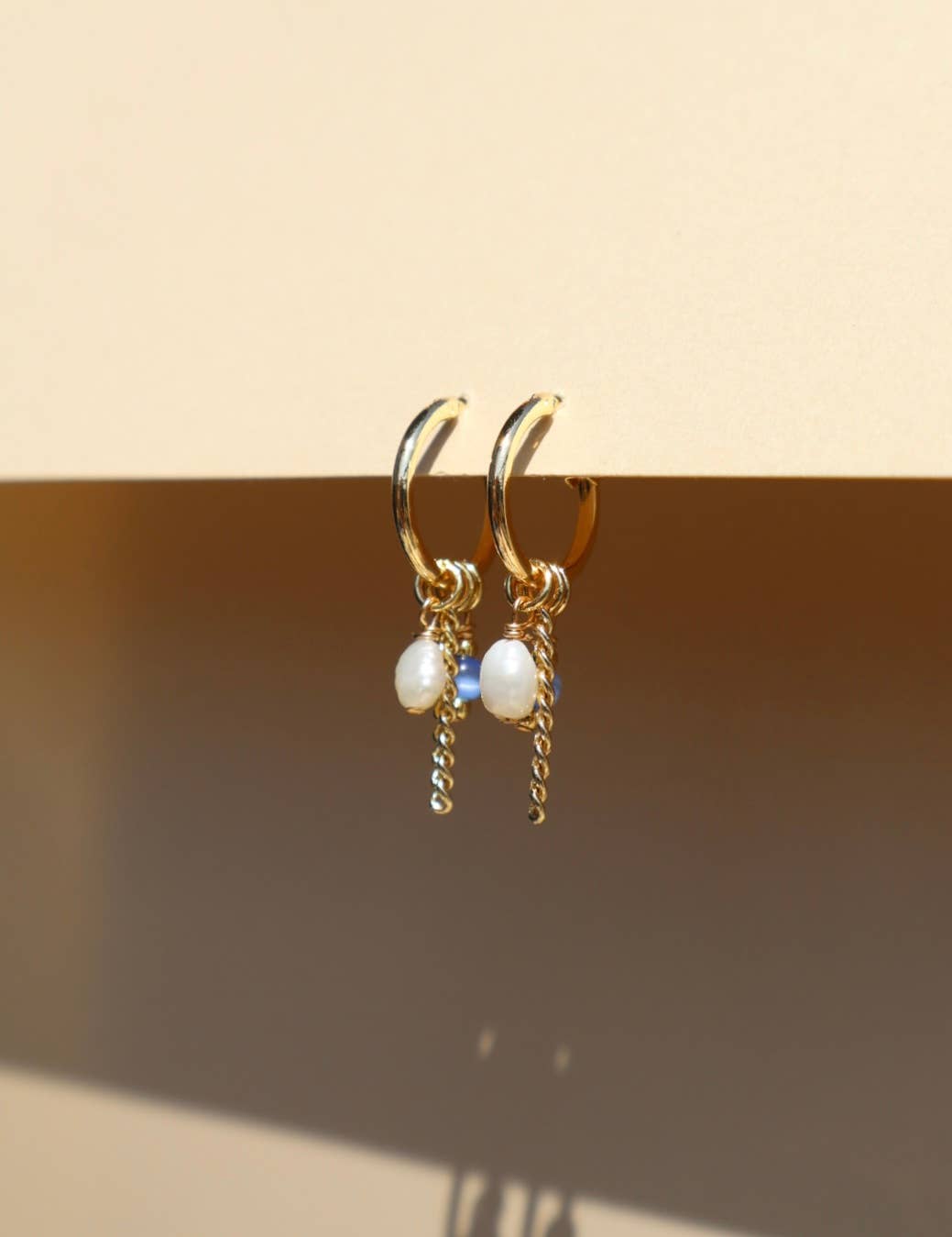 Blue Charm Earrings