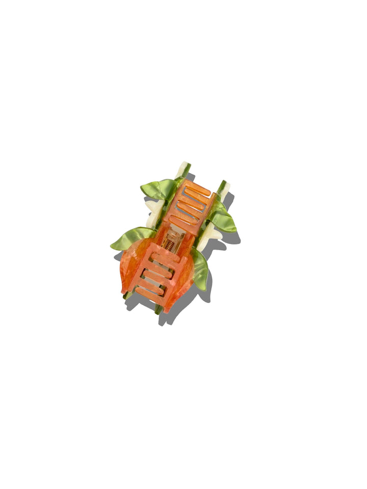 Orange Blossom Hair Clip
