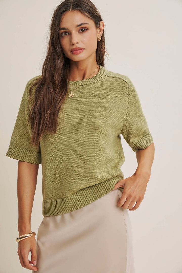 Year-Round Sweater With Raglan Sleeves