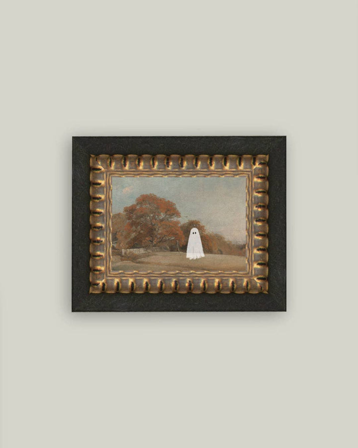 Field Ghost Framed Antique Art, 2 Sizes