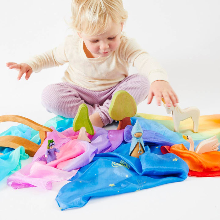 Mini Enchanted Playsilks- 5 Colors