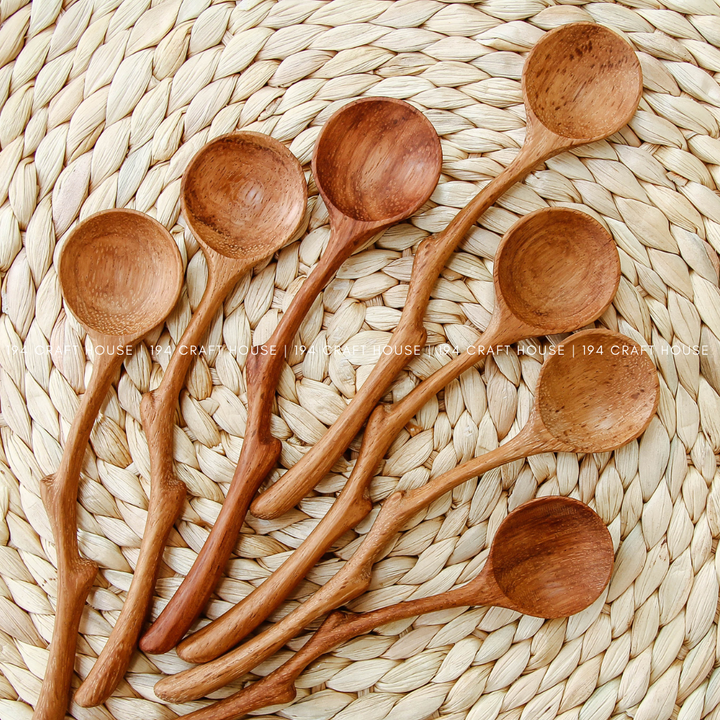 Handcarved Branch Wooden Spoon