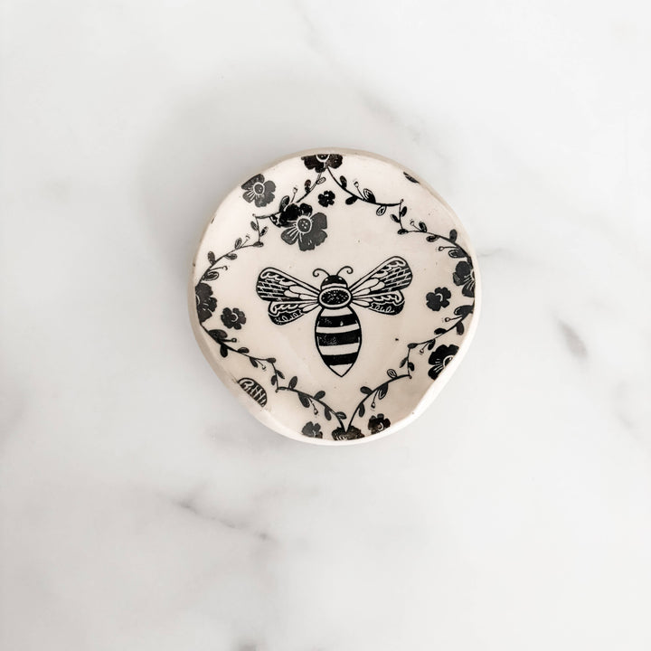 Bee Tea Spoon Rest, Michigan Artist- 3 Colors