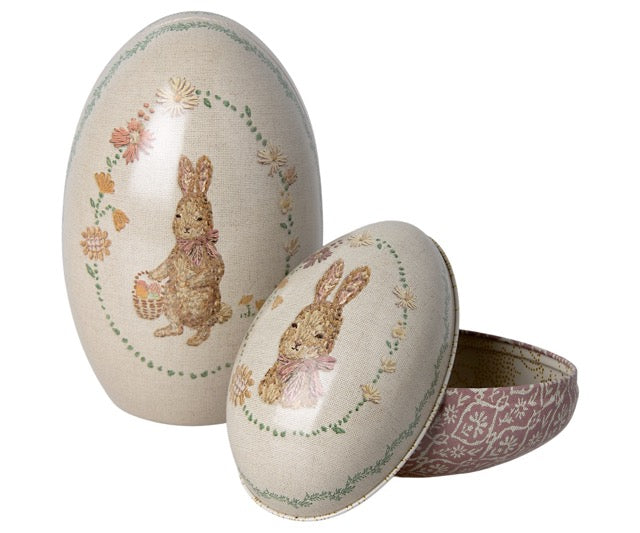 Easter Egg Set, Metal (Pink or Blue)