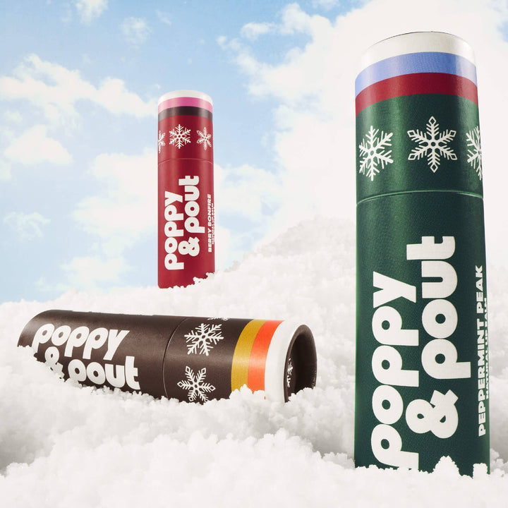 Limited Edition Lip Balm, Retro Ski, Berry Bonfire