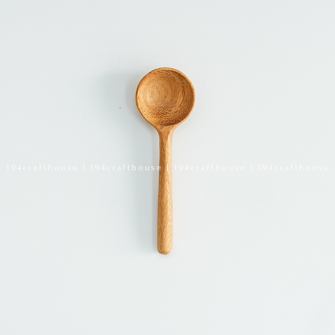 Tiny Wooden Sugar Spoons