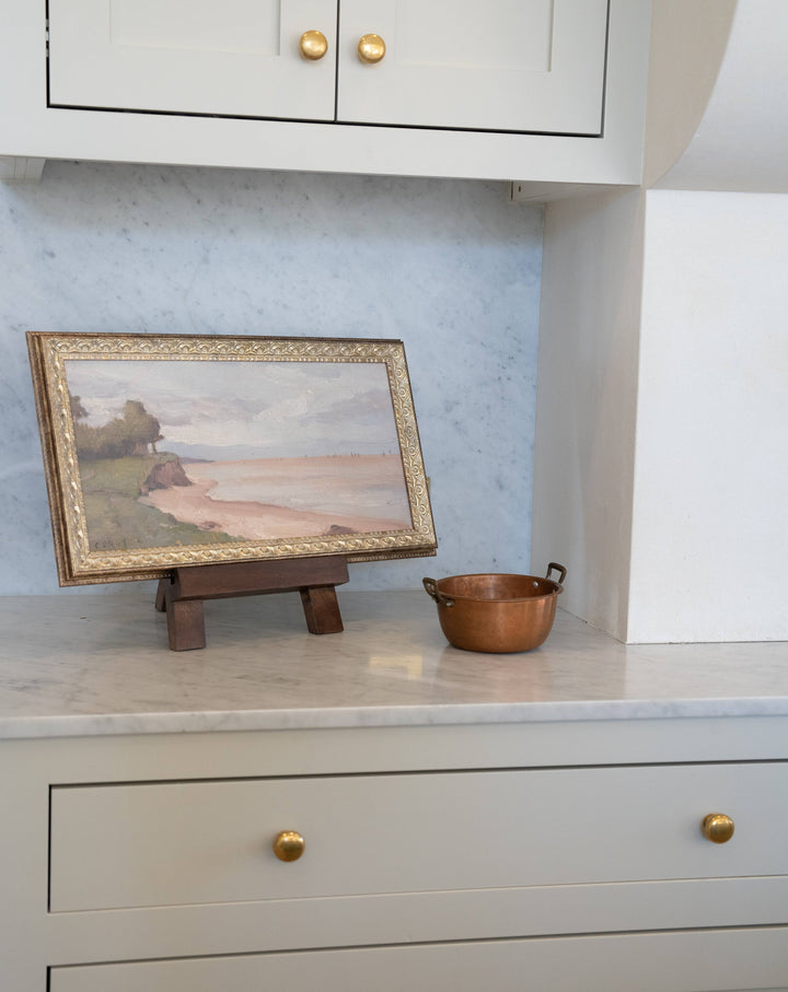 Beach Near Etretat Framed Art, 7x5