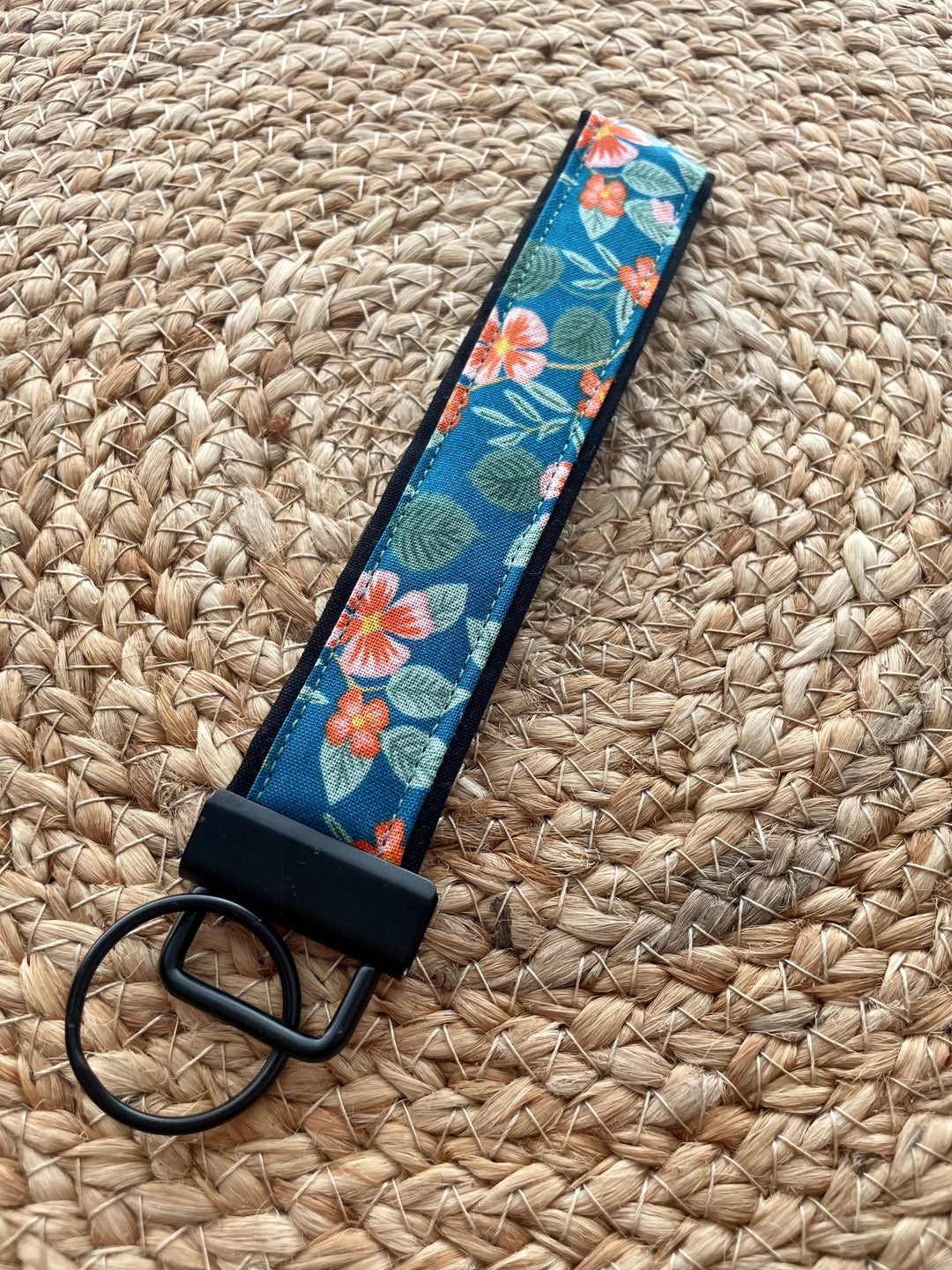 Briar Teal Keychain Wristlet