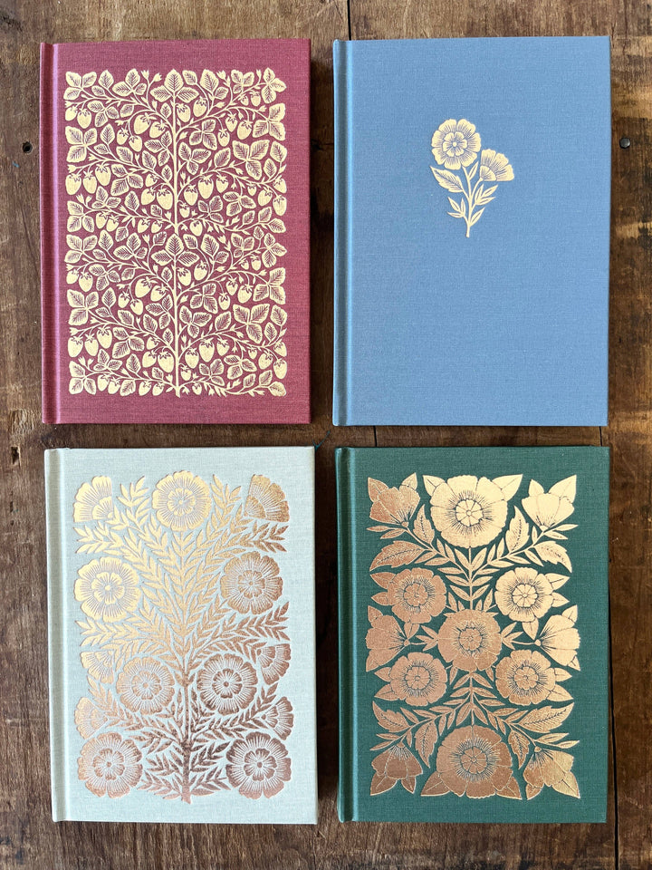 Foil Stamped Linen Journal