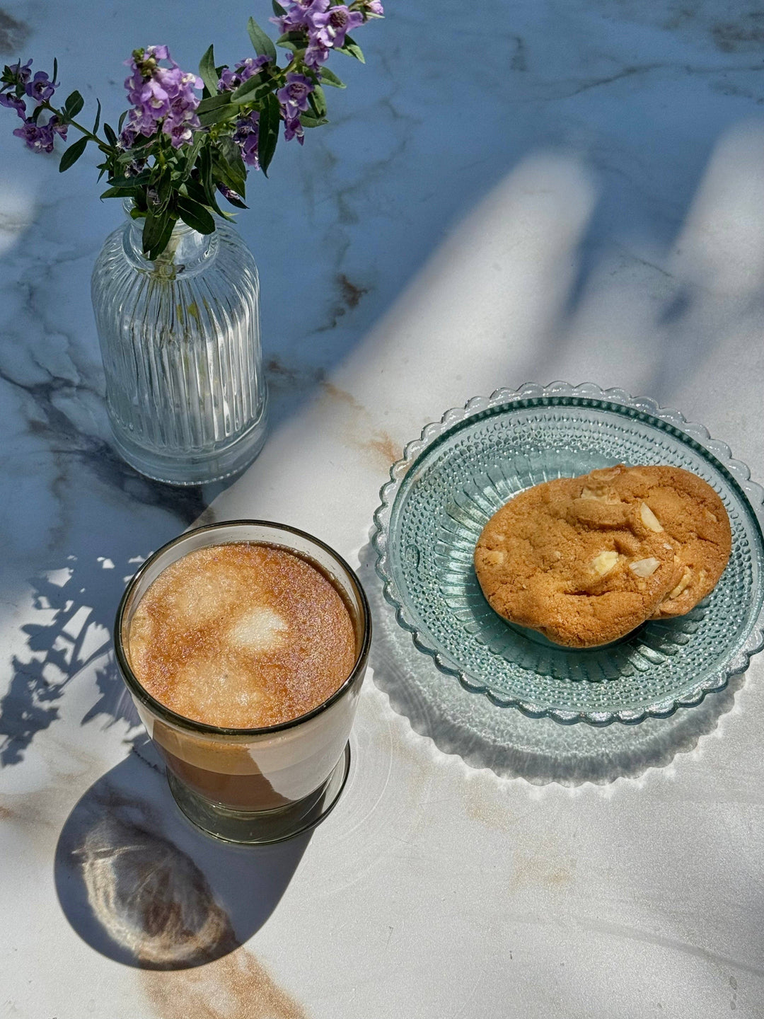 Handblown Footed Glass, 2 Sizes
