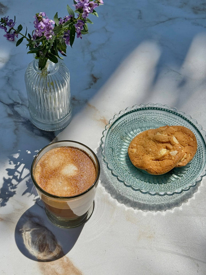 Handblown Footed Glass, 2 Sizes