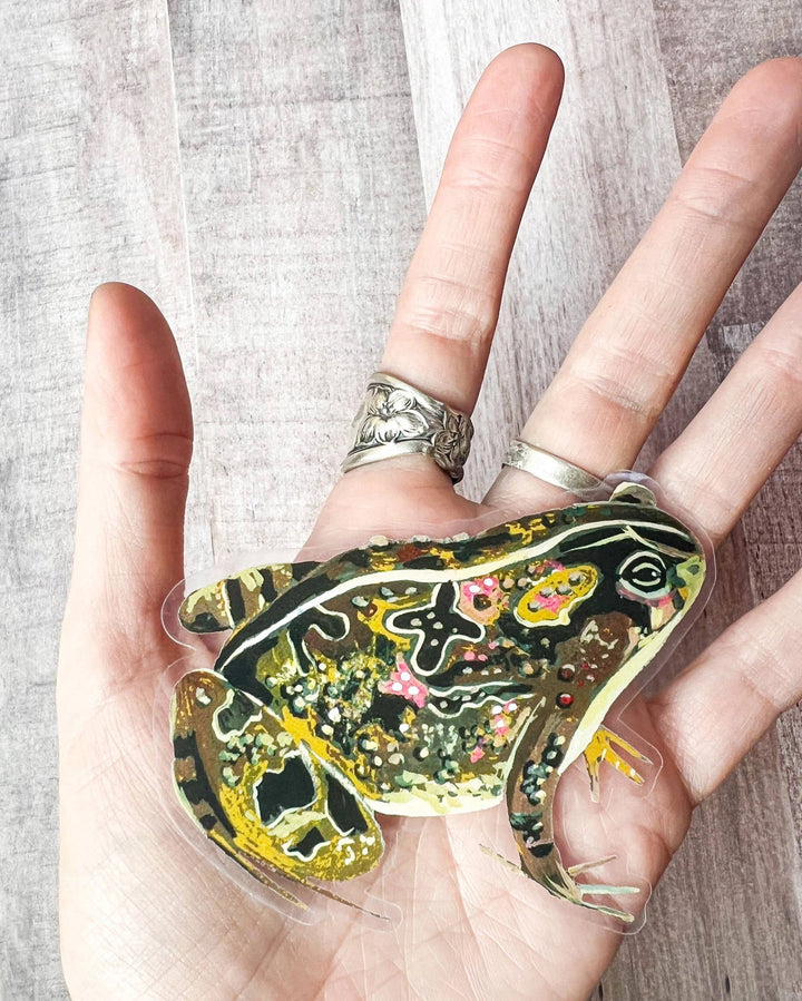 Garden Toad Sticker