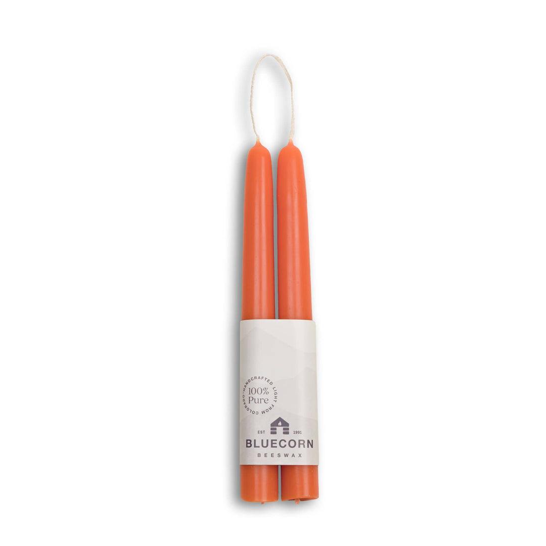 Ivory Beeswax Tapers, 4 Sizes