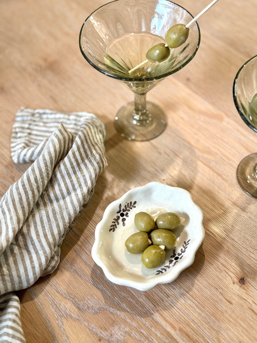Handblown Martini Glass