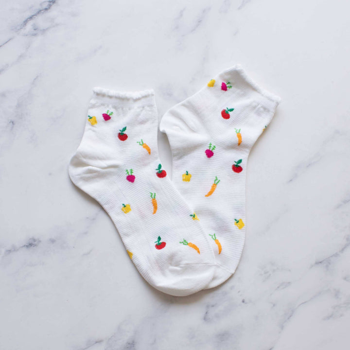 Vegetables Ankle Socks