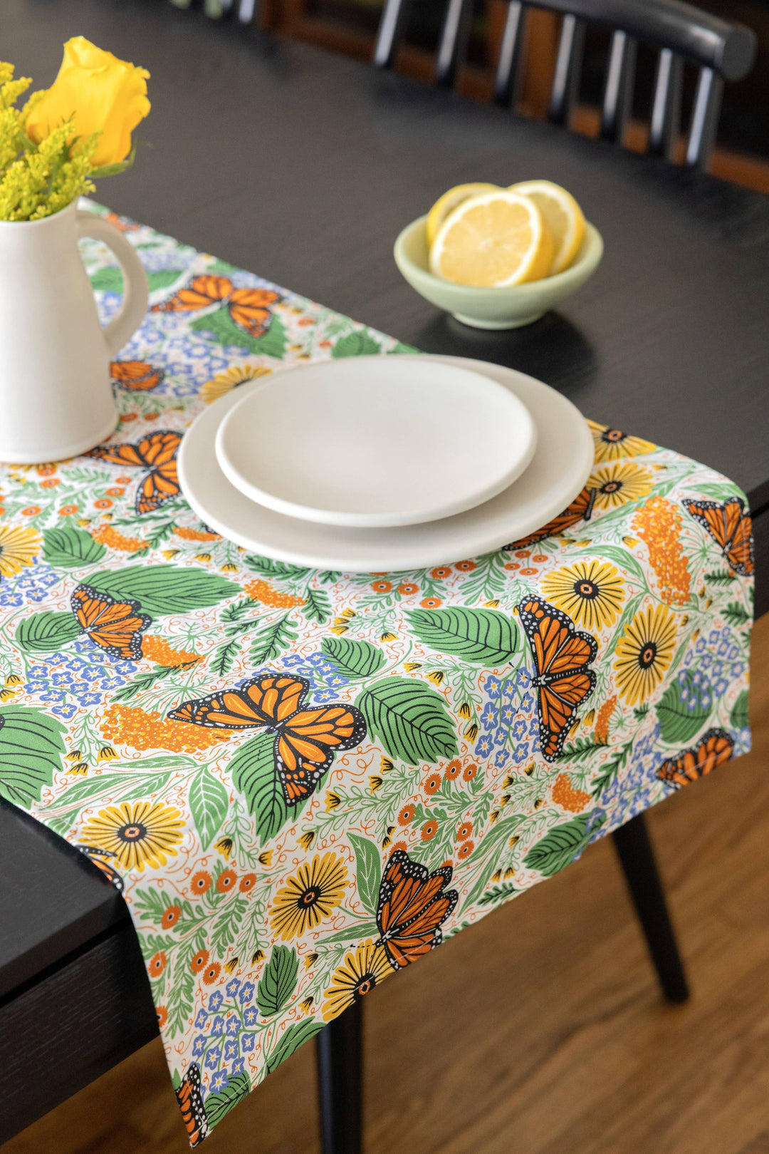 Monarch Garden Table Runner