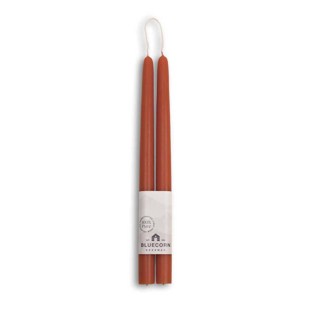 Sky Blue Beeswax Tapers, 3 Sizes