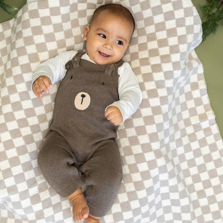 Bear Baby Overall &amp; Bodysuit Set