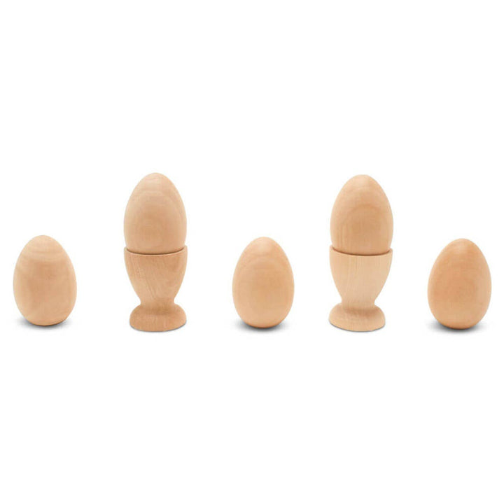 Wooden Egg Cup Holders for 2-1/2" Egg